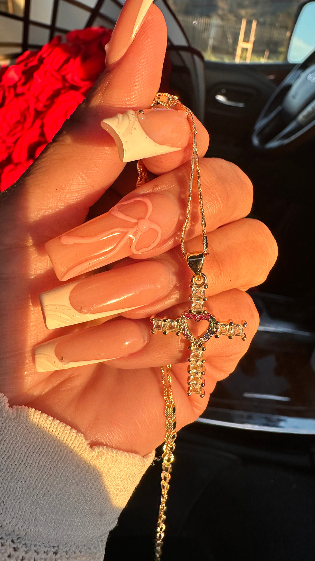 "His Promise" Cross Necklace