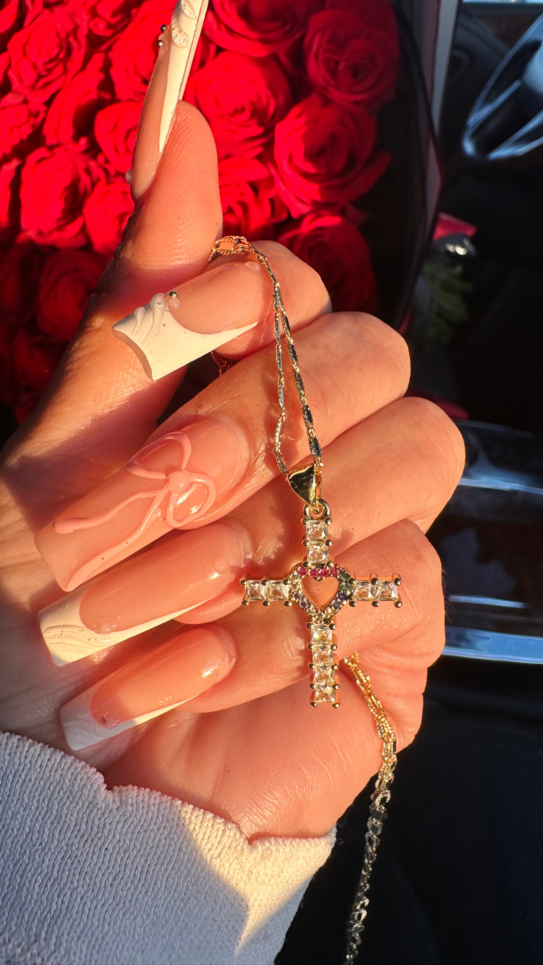 "His Promise" Cross Necklace