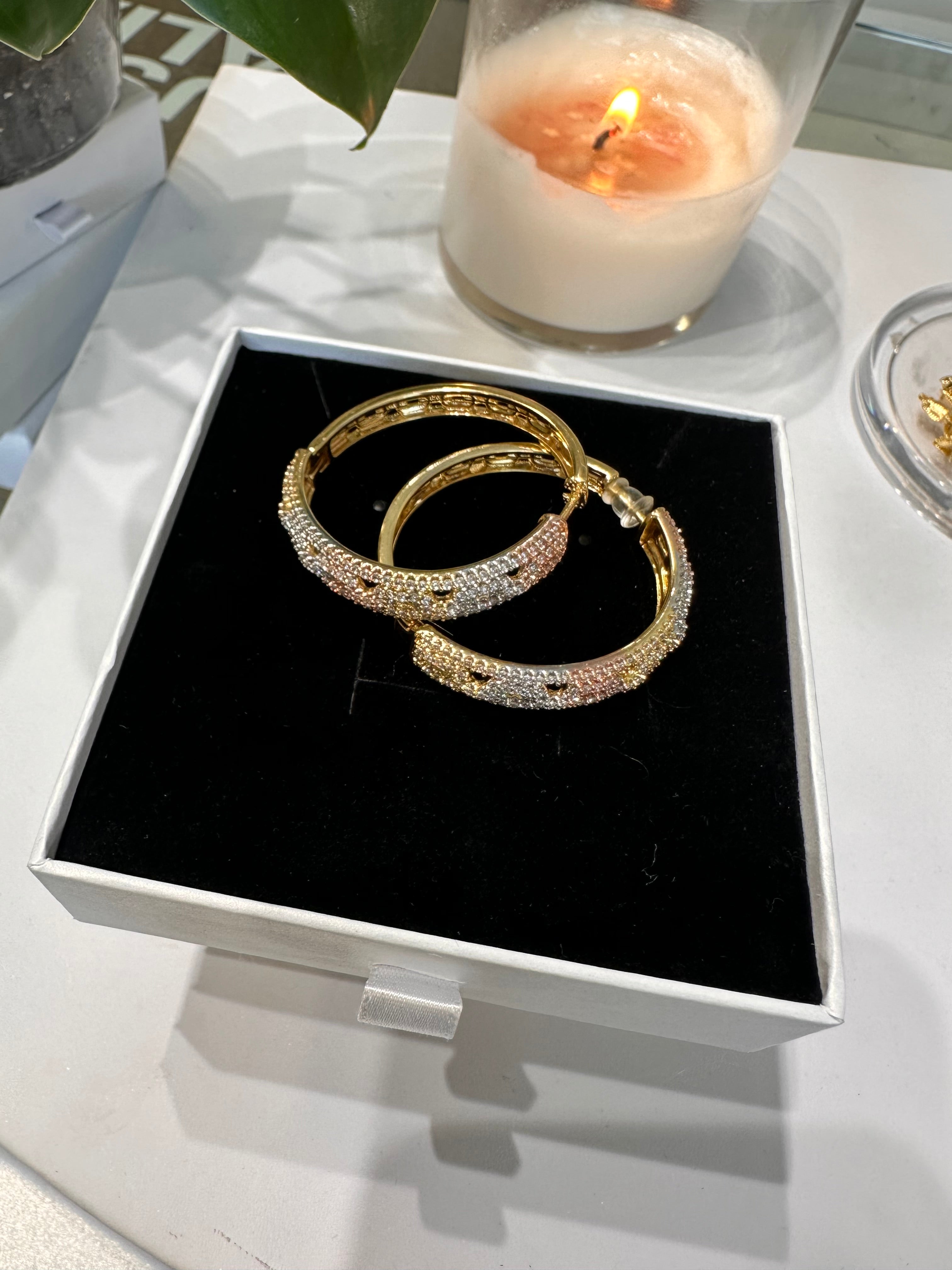 Bella Gold Hoops