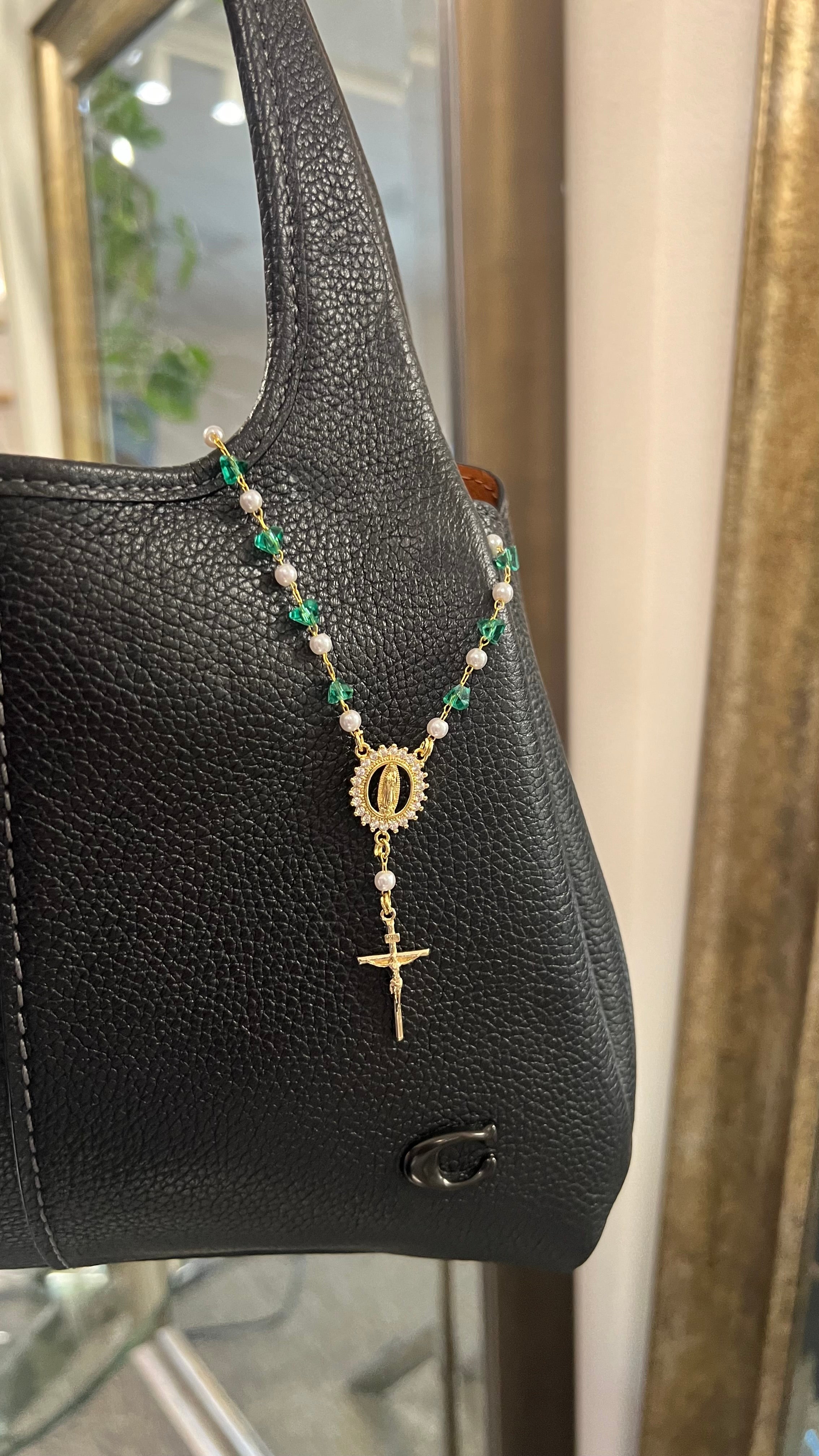 Mini Our Lady of Guadalupe Rosario Accessory