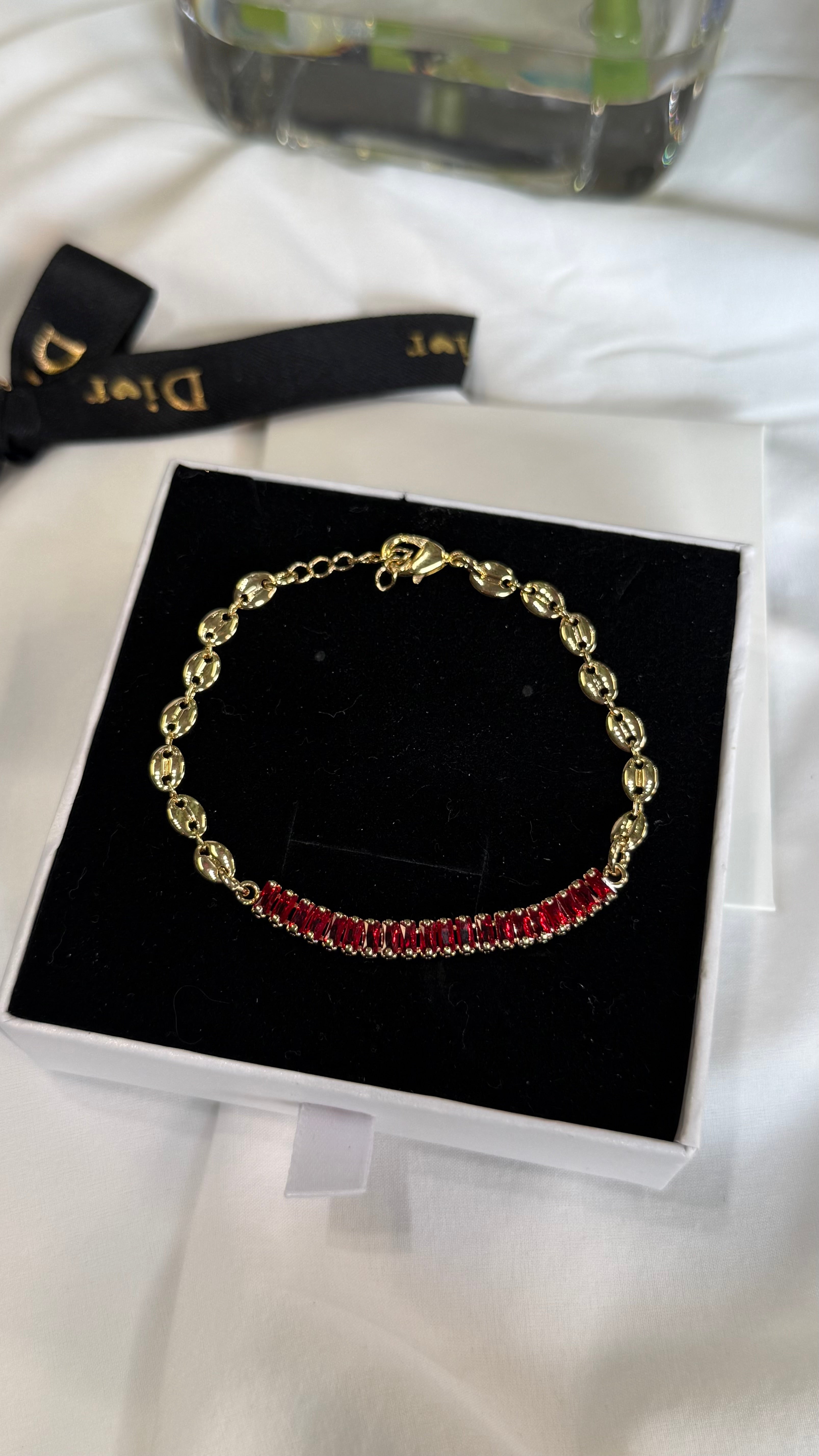 Classic Cherry Red Bracelet