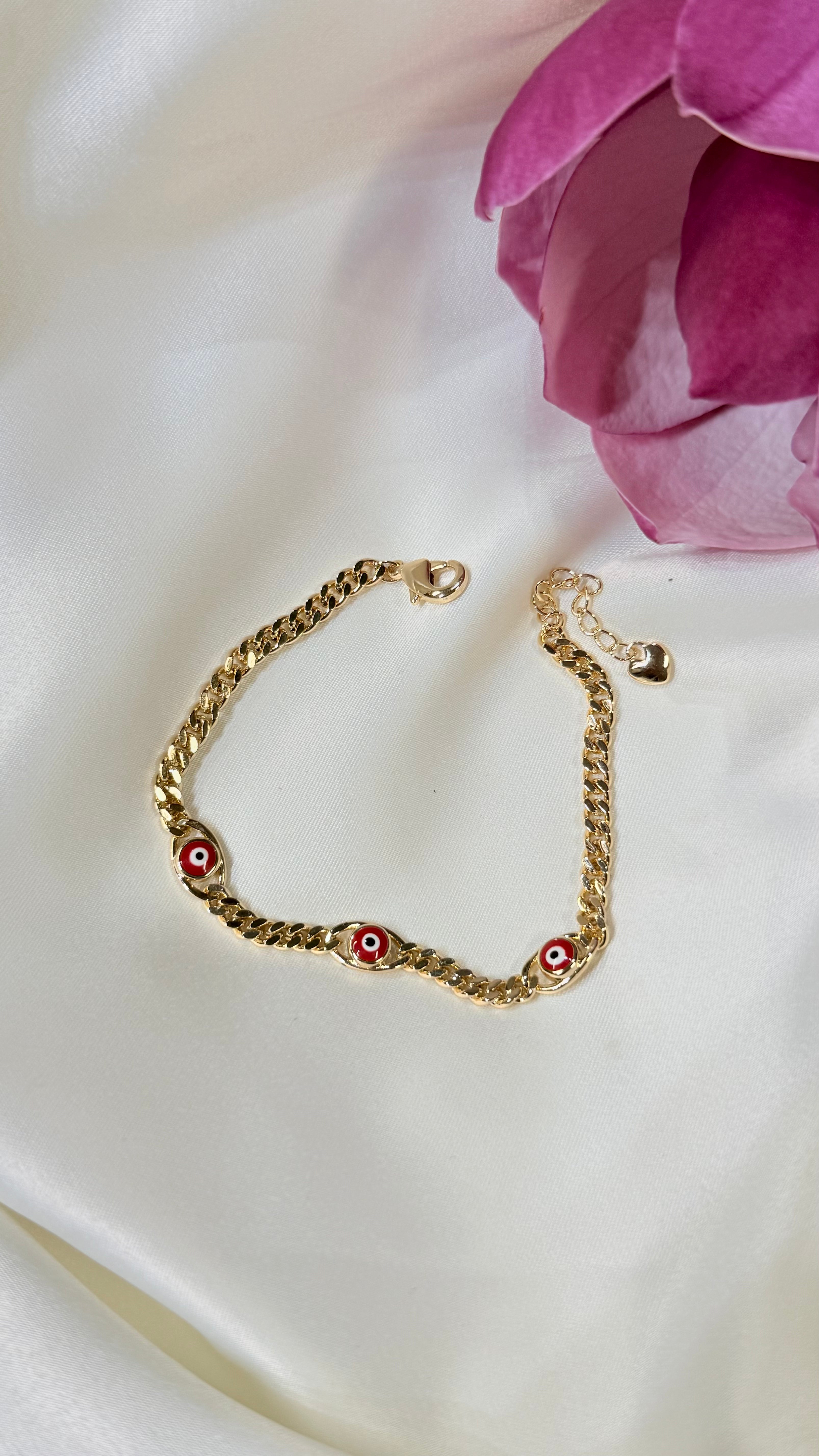 Red Evil Eye Bracelet