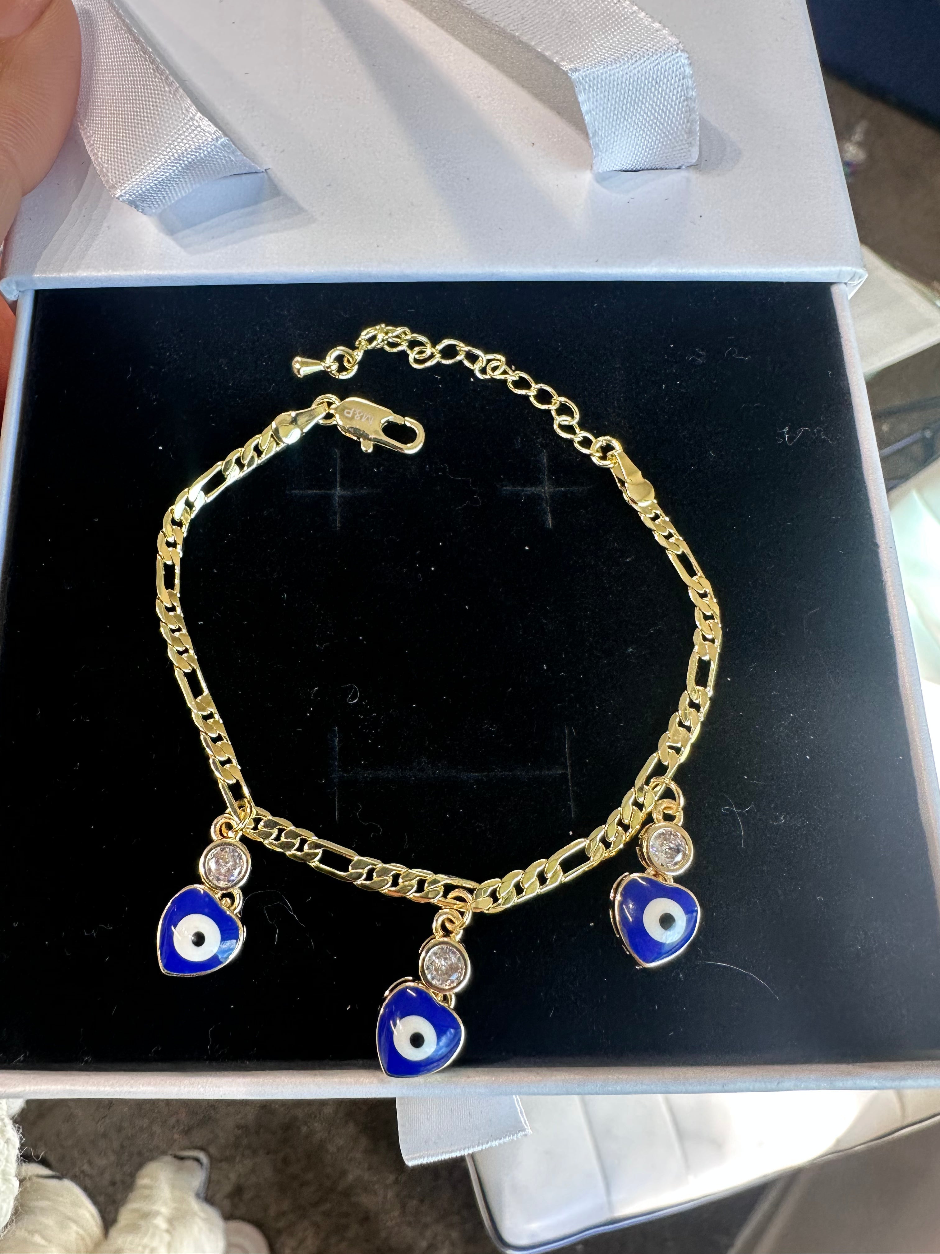 Mal de Ojo Blue Bracelet