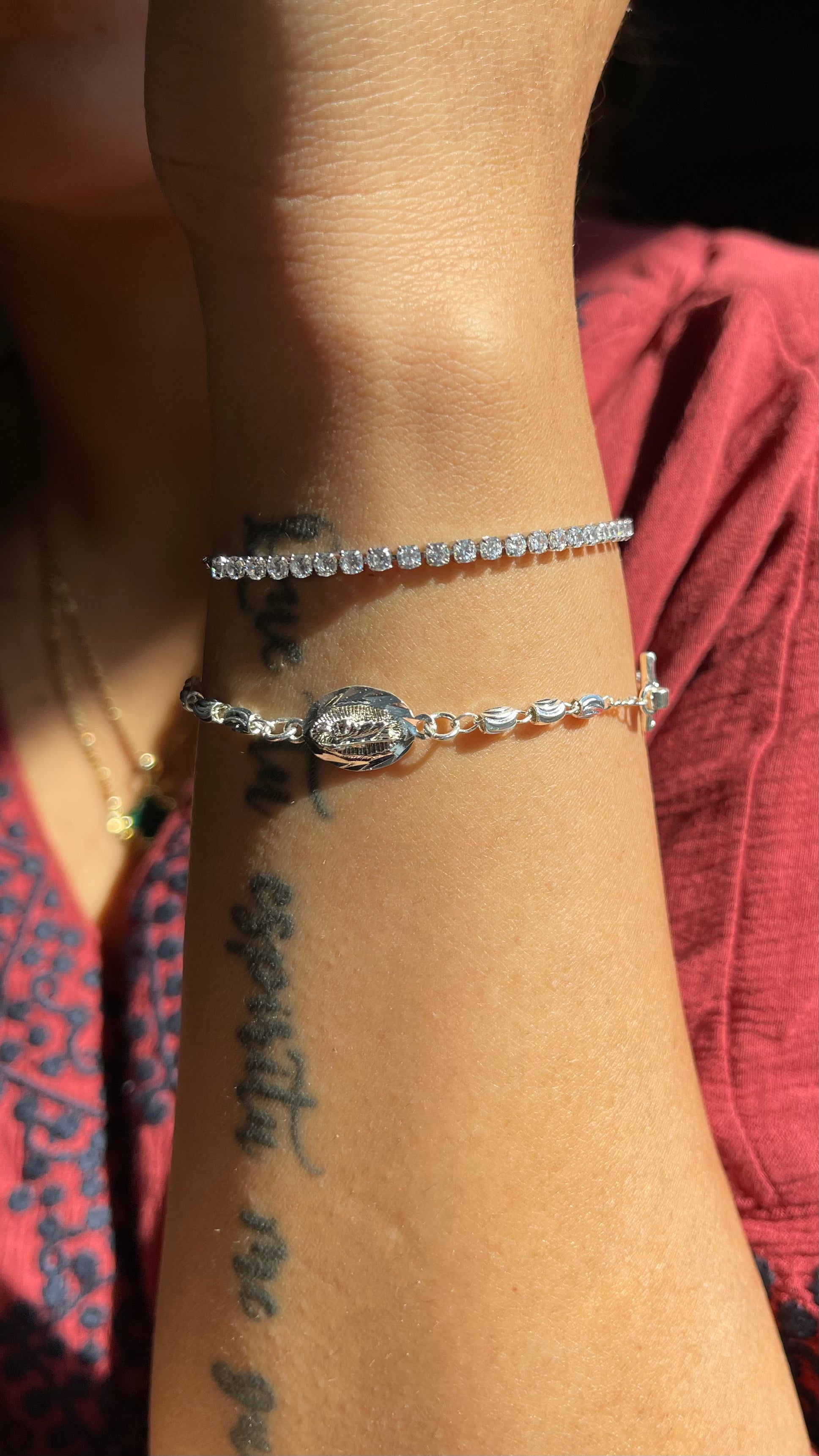 San Juditas Silver Bracelet