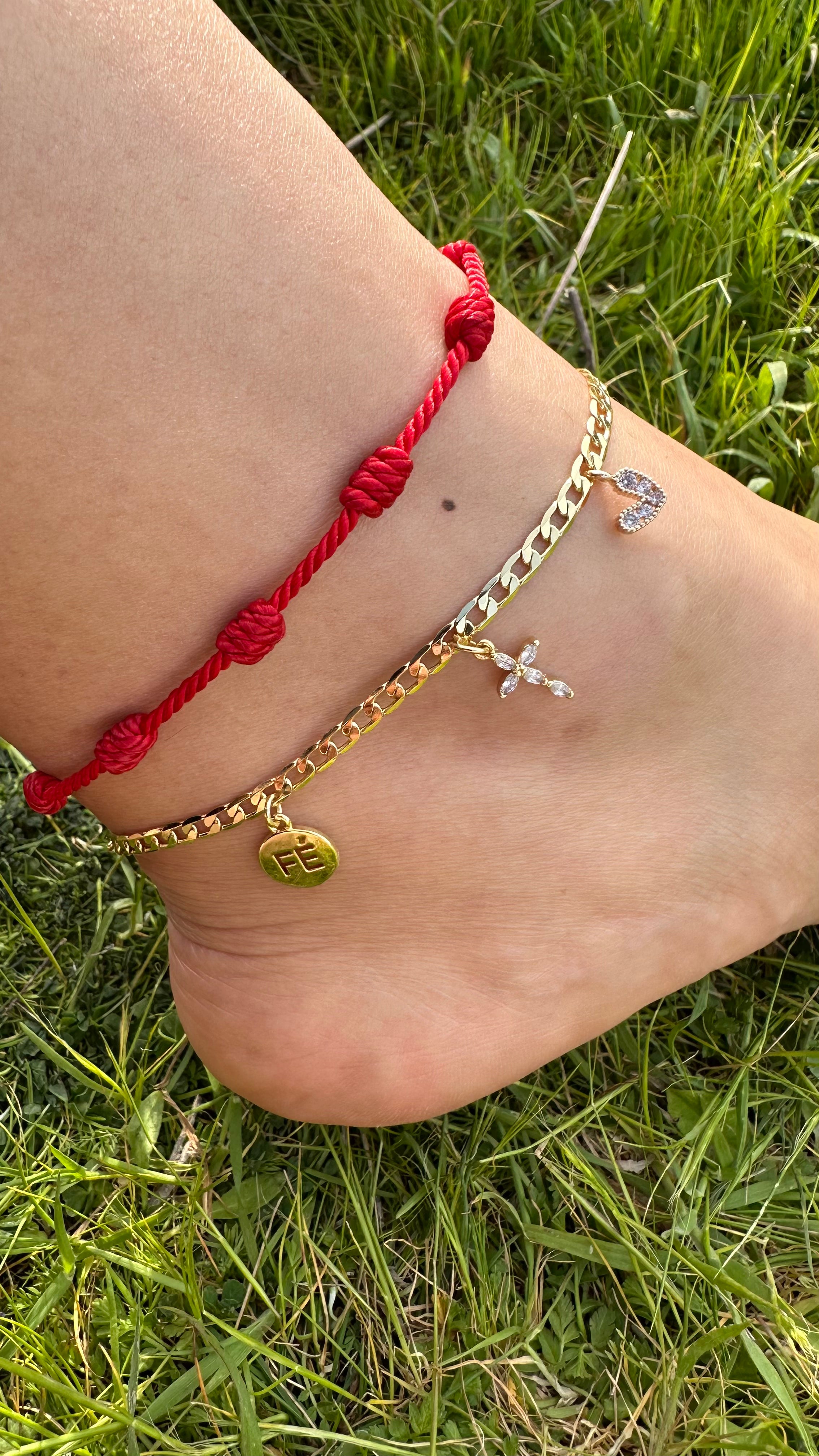 Cuban Faith Anklet