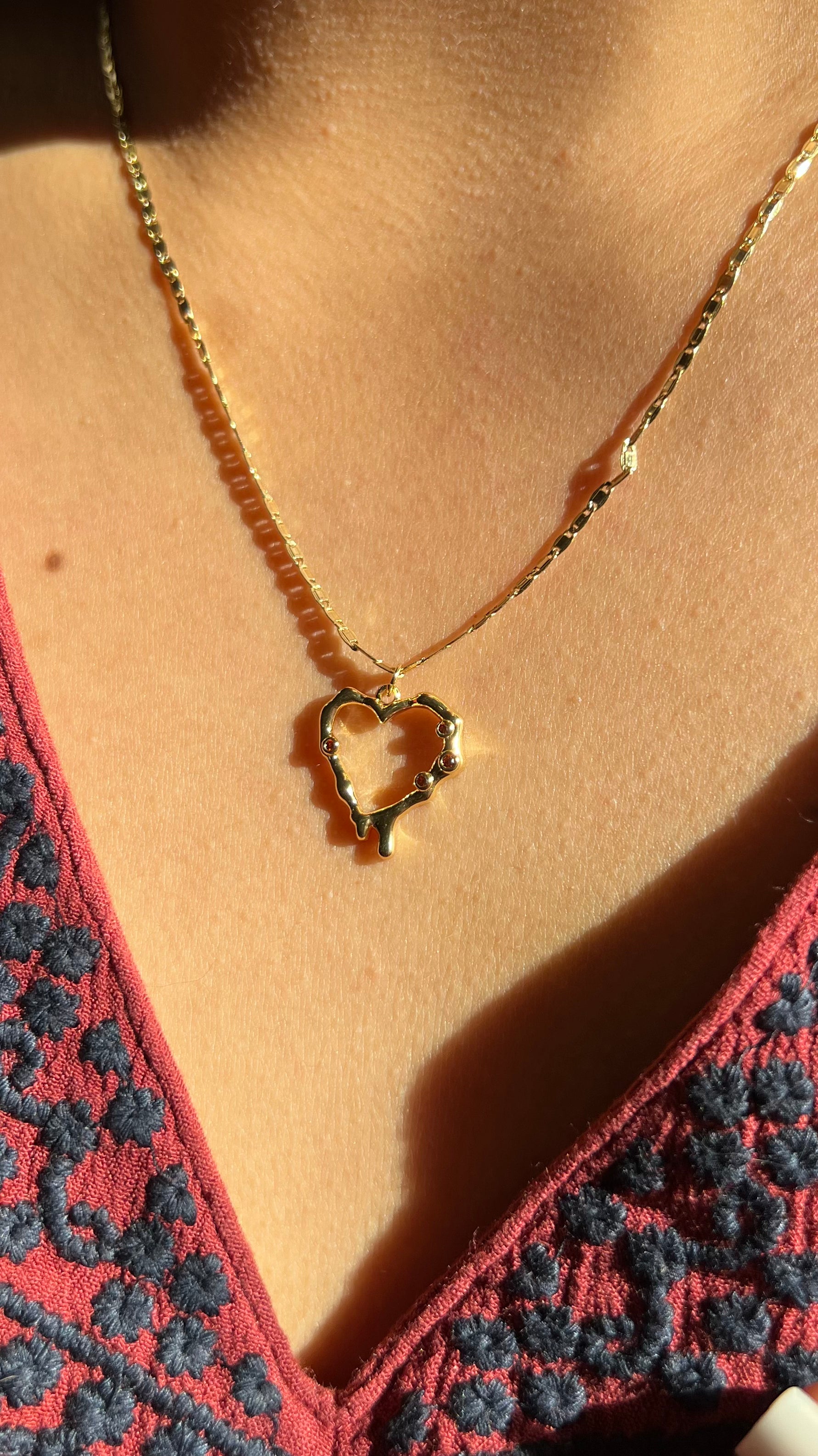 The Melting Heart Necklace