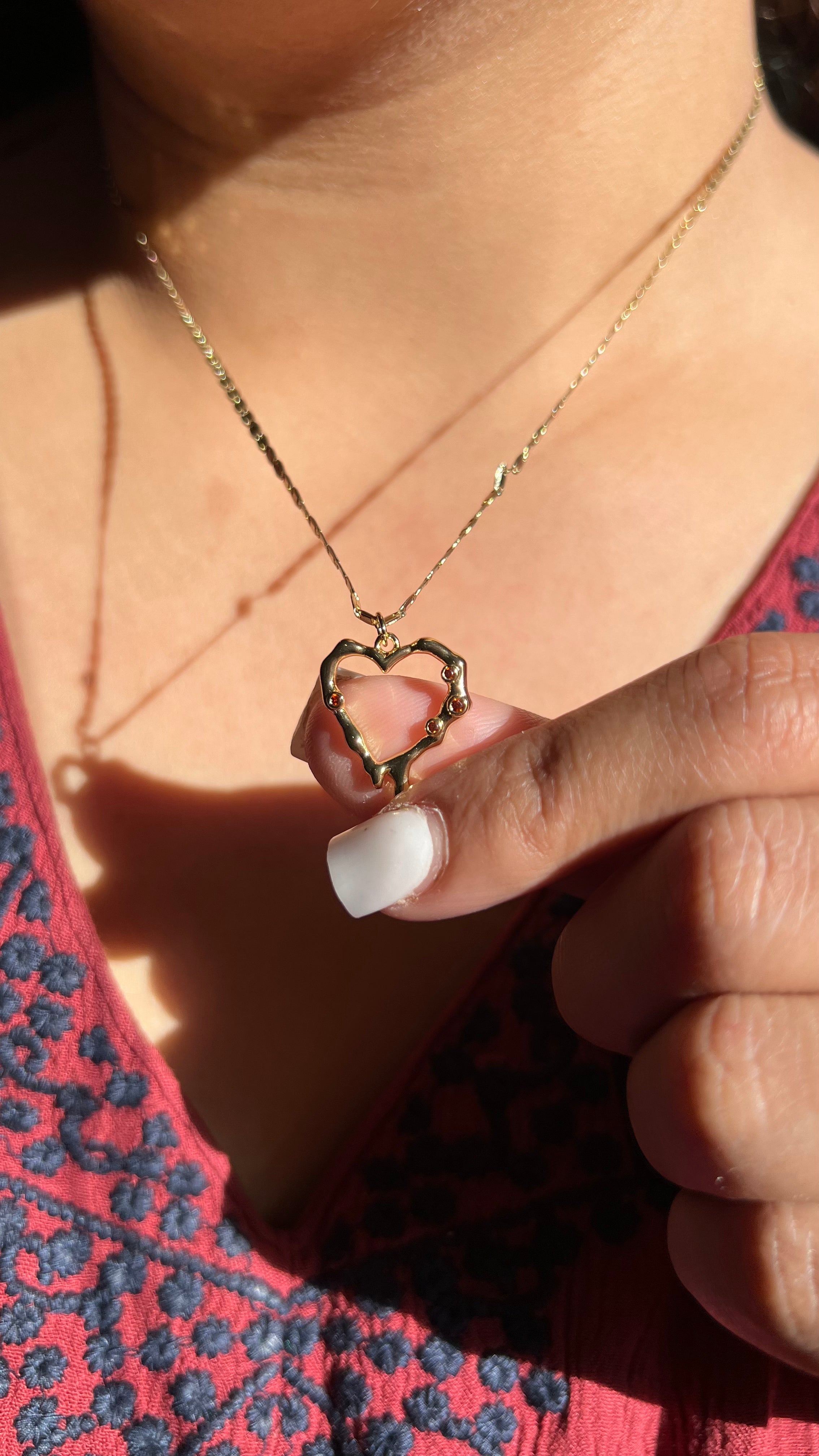 The Melting Heart Necklace