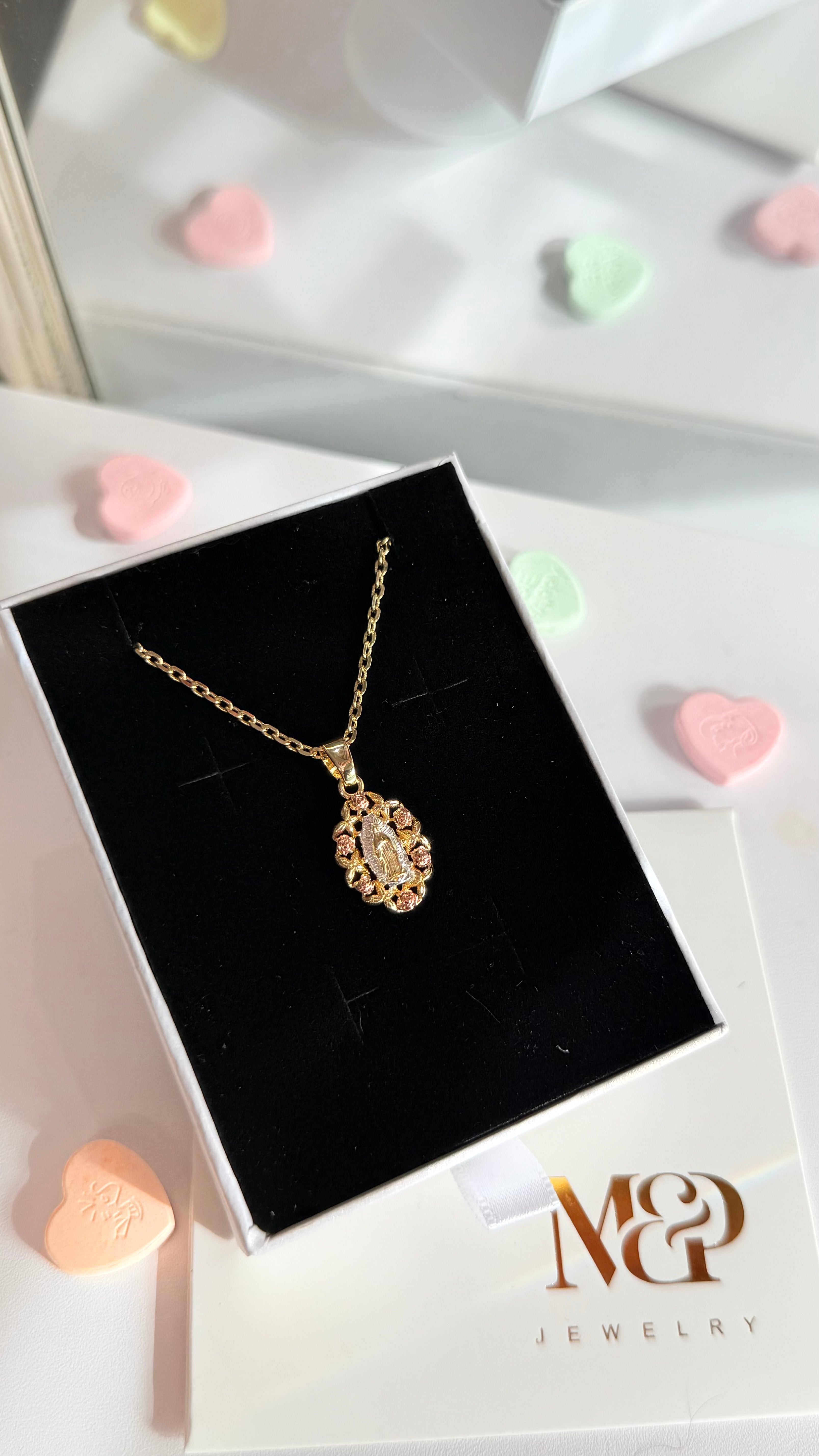 Dainty: Enchanted Virgin Mary Necklace