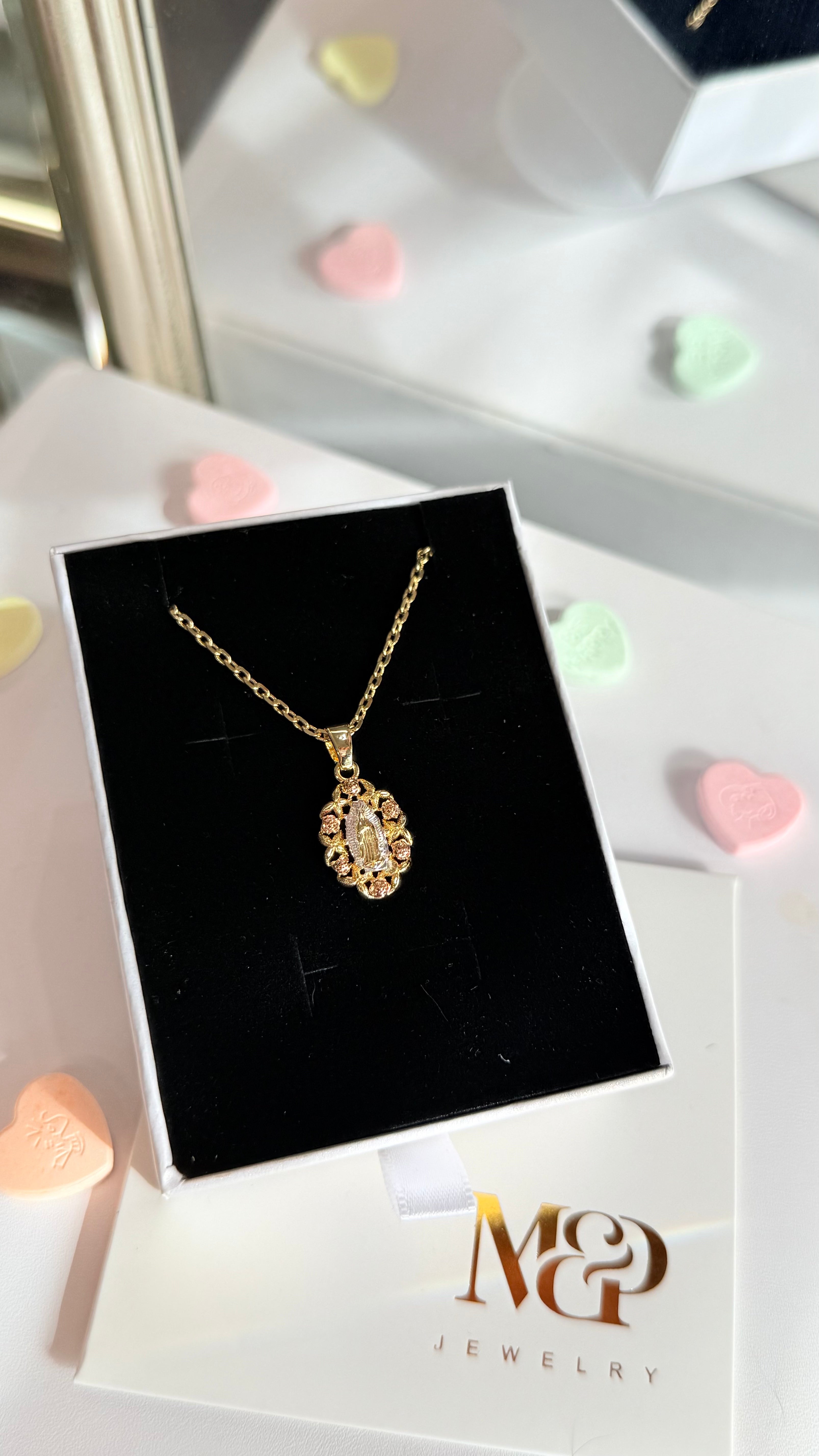 Dainty: Enchanted Virgin Mary Necklace