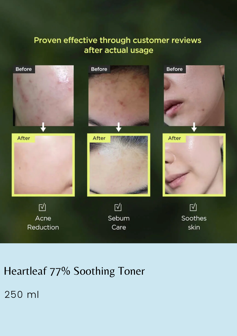 Heartleaf 77% Soothing Toner