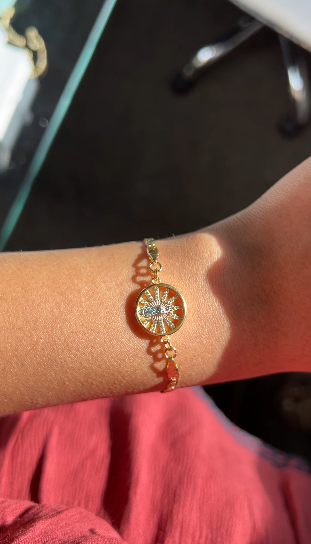 Virgen de Guadalupe Sol Bracelet