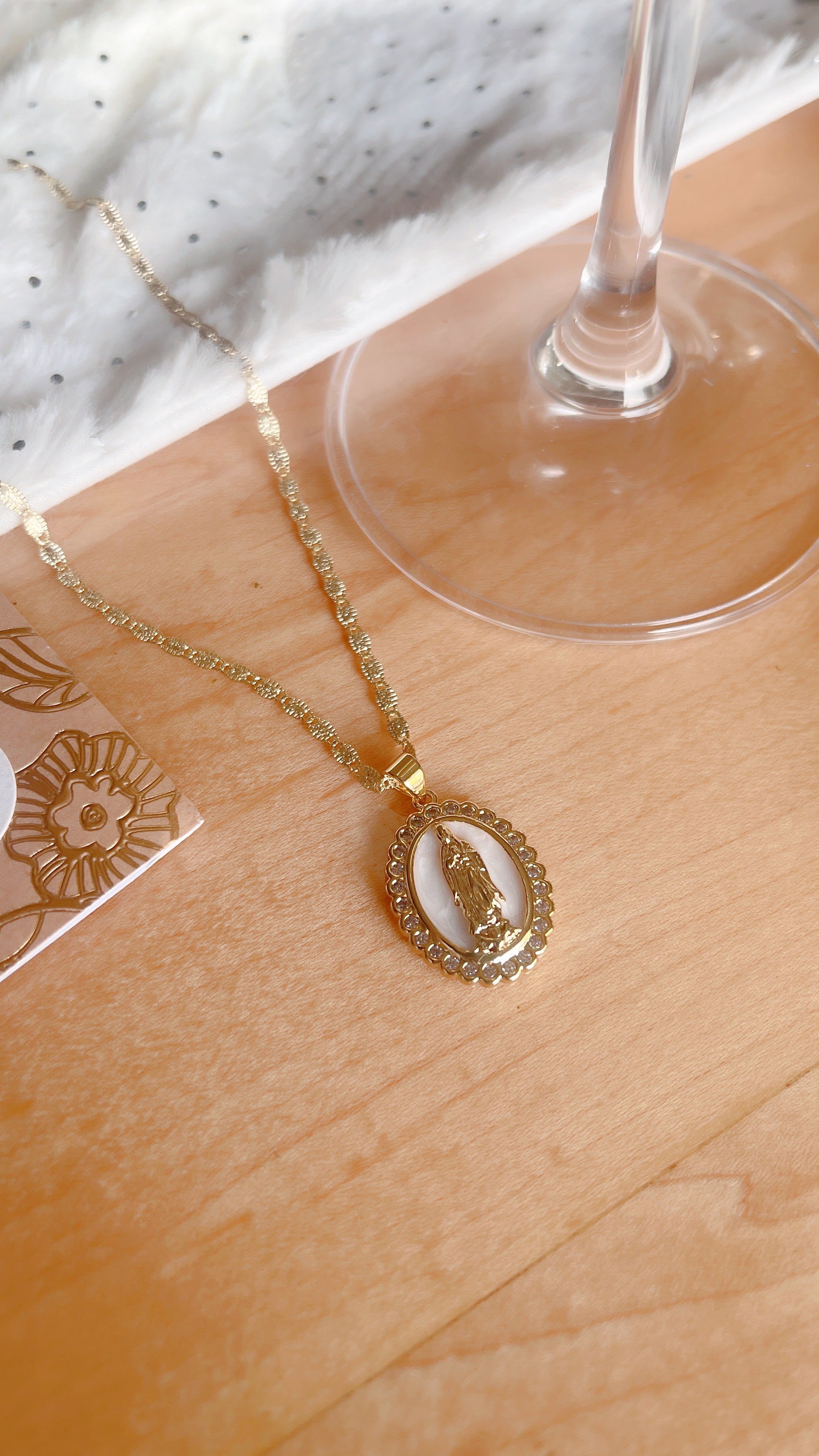 Empowered Mother Mary Necklace