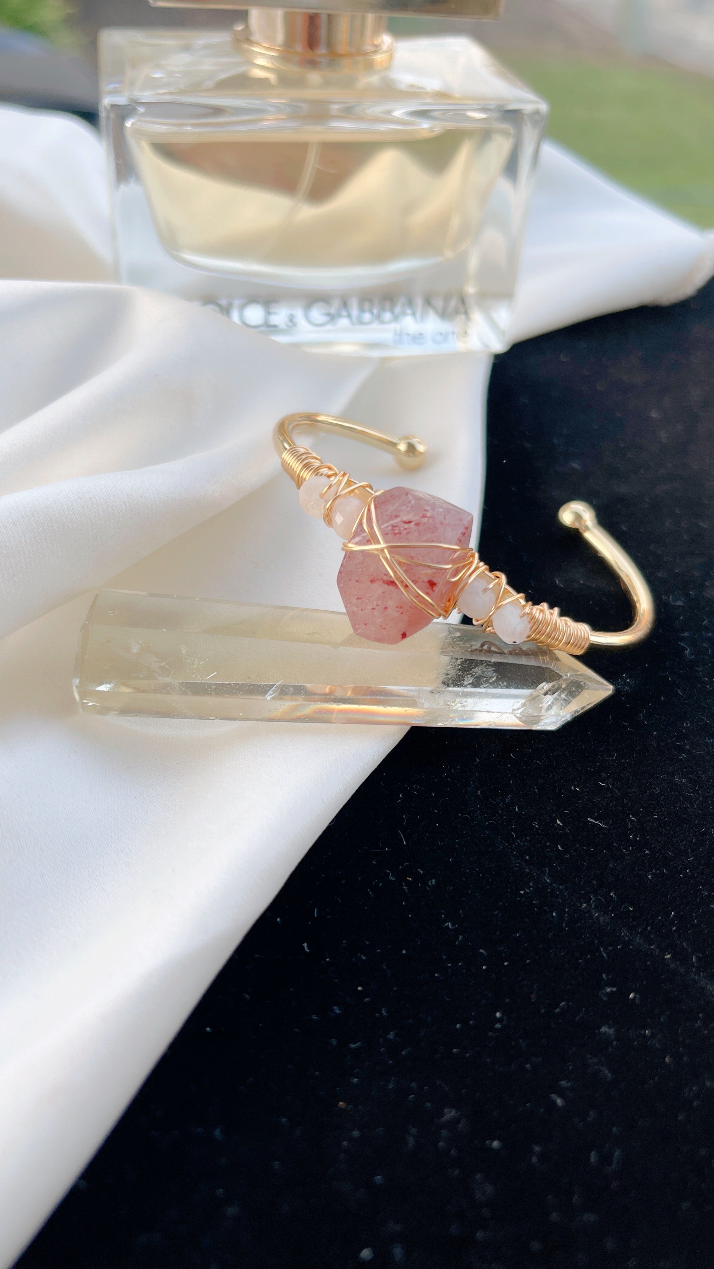 Self Love Strawberry Quartz Bracelet