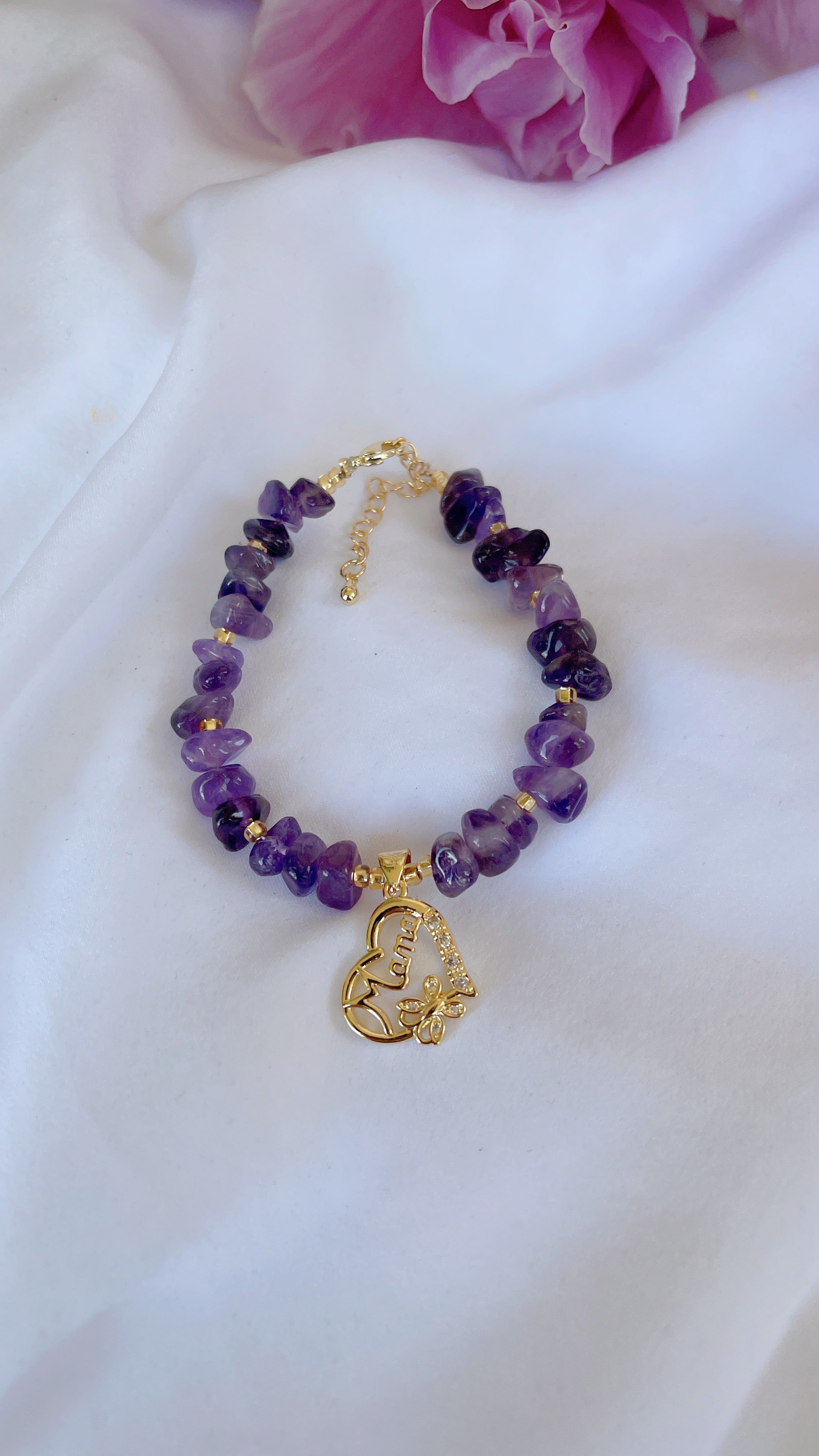 Mama Amethyst Bracelet