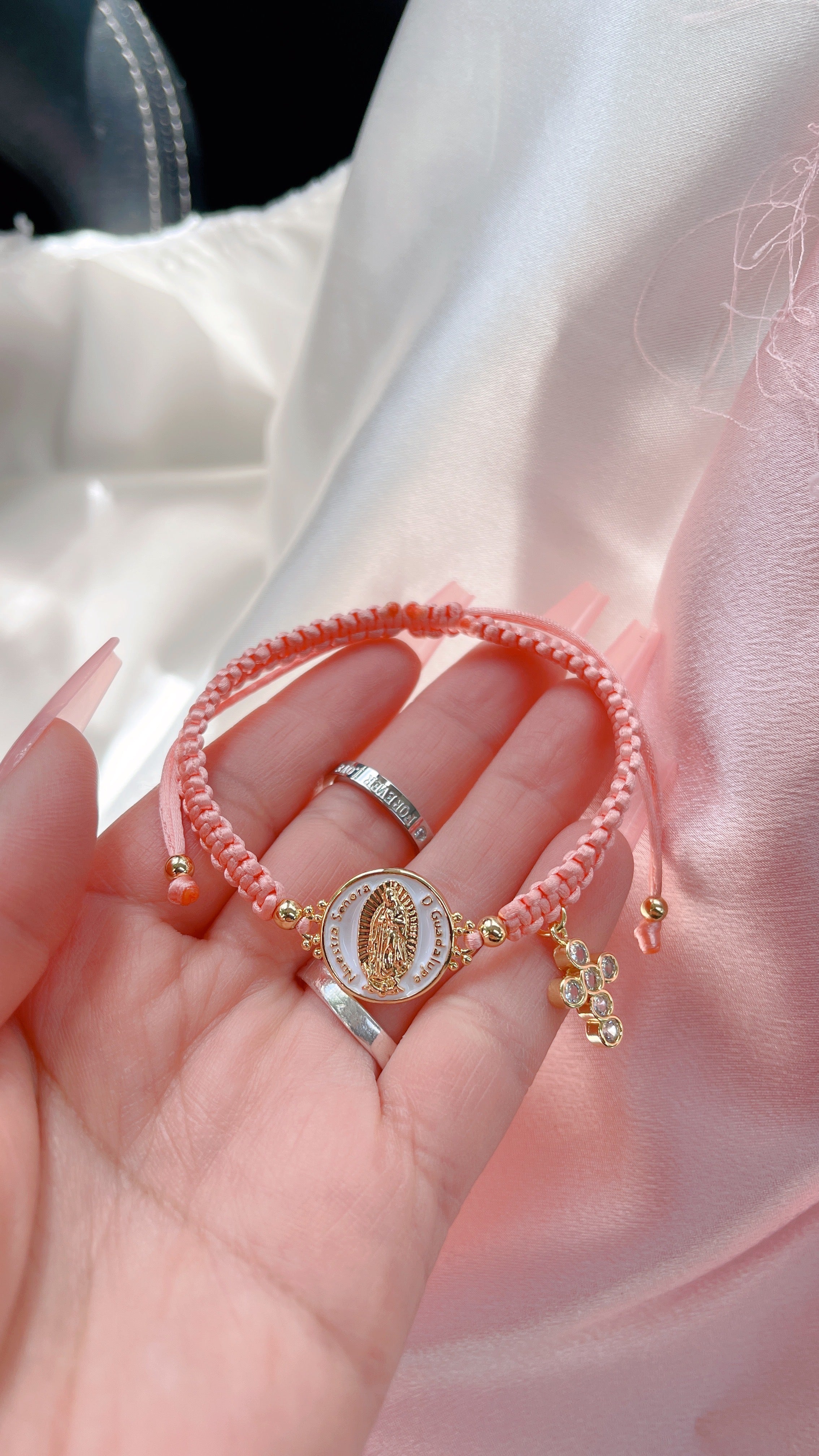 Pulsera Virgencita Mandarina