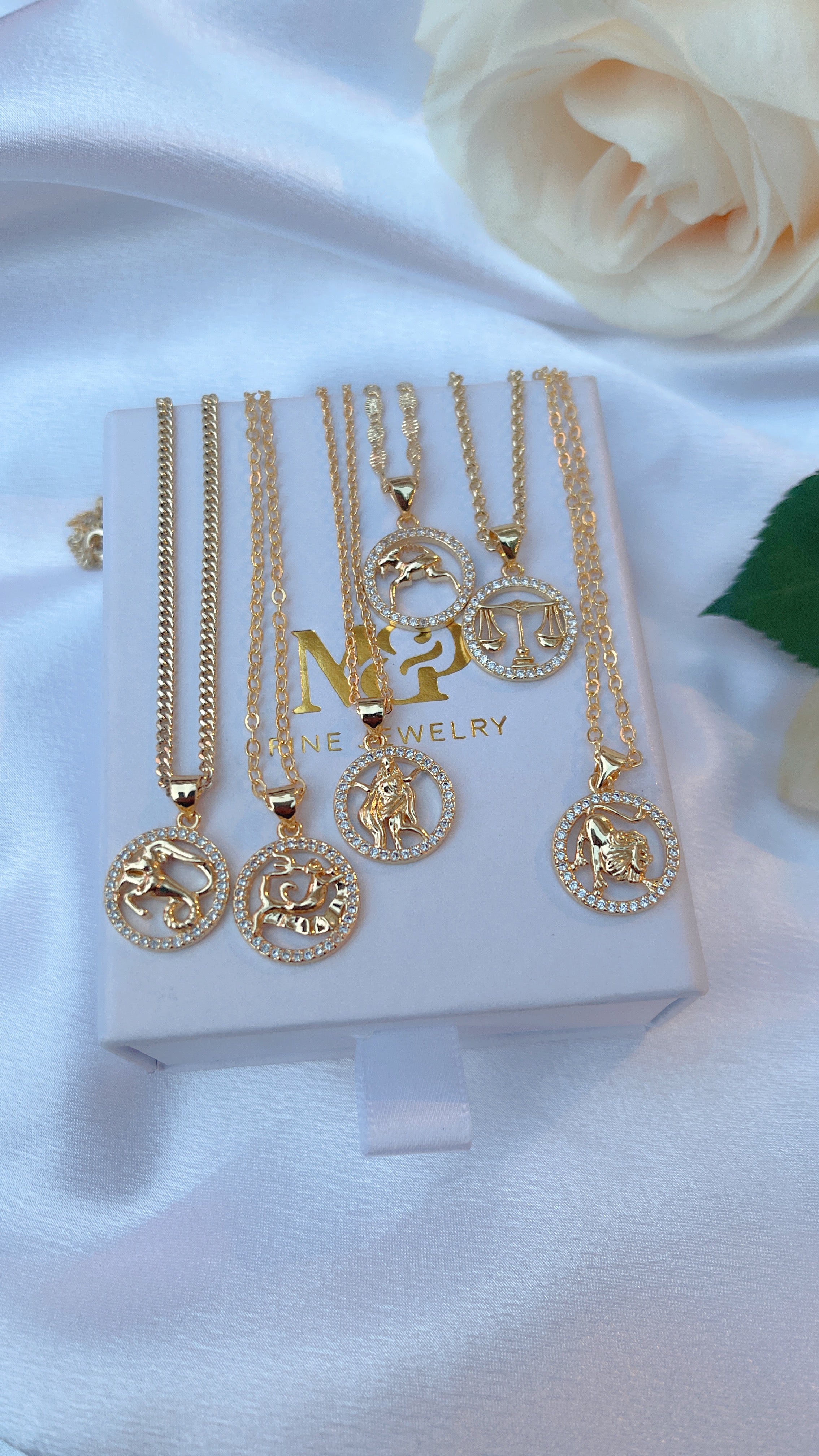 Diamond Zodiac Necklace