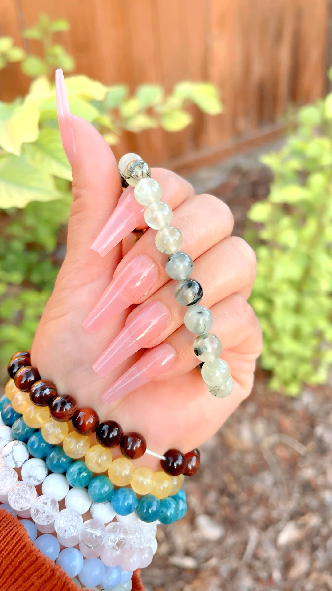 Prehnite "Clarity" Bracelet