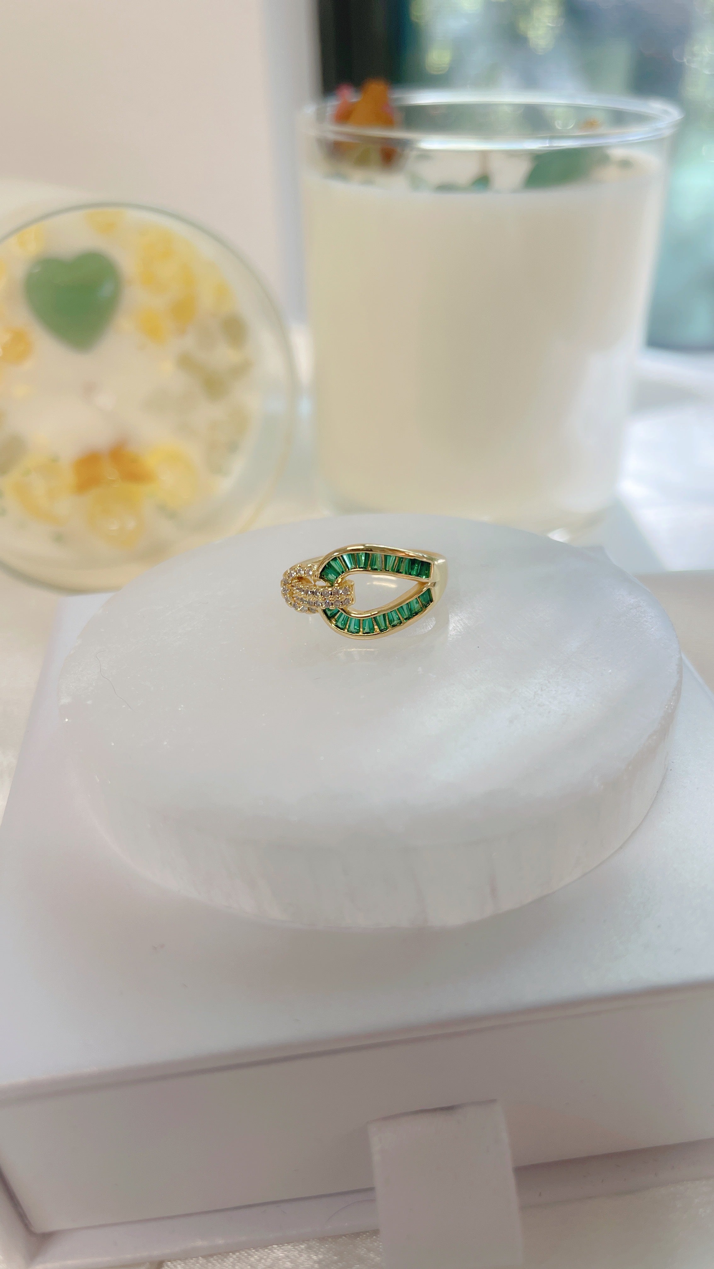 Emerald Green C Ring