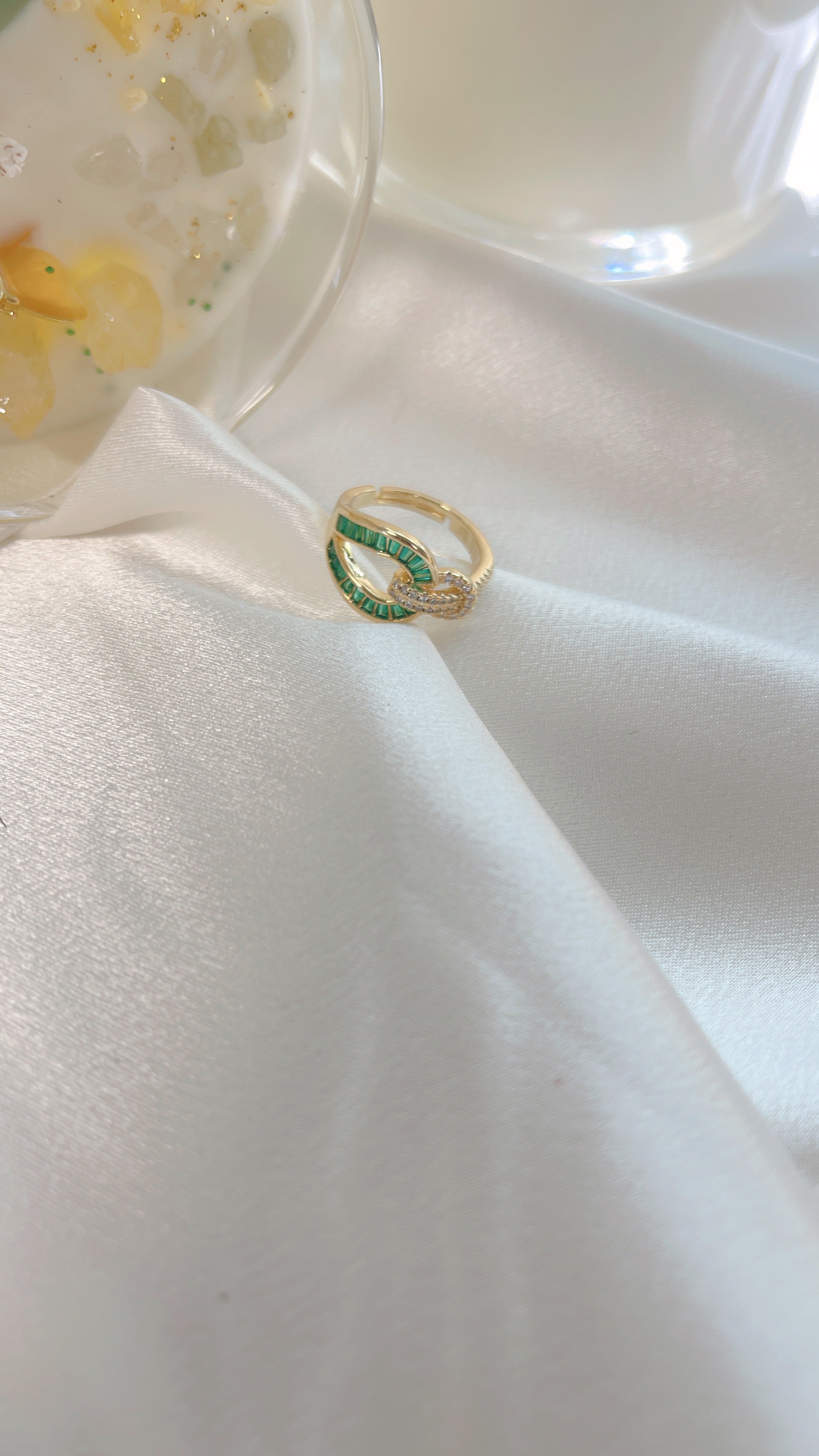 Emerald Green C Ring